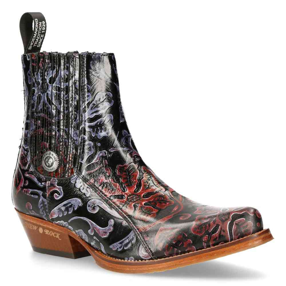 New Rock - M-GY501C-C2 Enkellaars - Multicolours